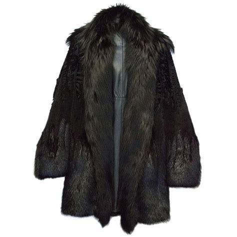 mink coat mens gucci|gucci shearling coat men's.